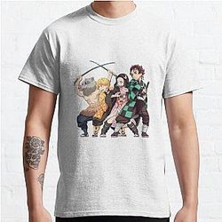 Kimetsu no Yaiba T-shirts - Kimetsu No Yaiba Classic T-Shirt RB0708