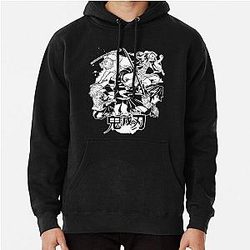 Kimetsu no Yaiba Hoodies - Démon tueur Pullover Hoodie RB0708