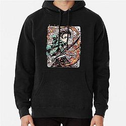 Kimetsu no Yaiba Hoodies - Tanjiro Pullover Hoodie RB0708