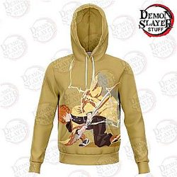 Zenitsu Agatsuma Hoodie New Kimetsu no Yaiba 