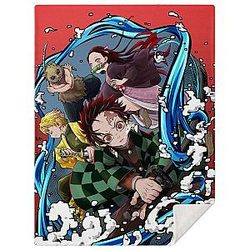 Kimetsu no Yaiba Magasin - Microfleece de caractère 3D Couverture Demon Slayer Store