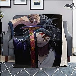 Kimetsu no Yaiba Magasin - Couverture Microfleece Kokushibo
