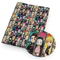 Kimetsu no Yaiba™ Fabric Demon Slayer Storeandise Demon Slayer Store