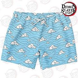Kimetsu no Yaiba Store - Sakonji Urokodaki Swim Trunks Kimetsu no Yaiba Merch Demon Slayer Store
