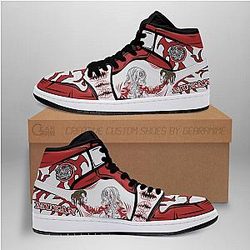 Kimetsu no Yaiba Chaussures - Déguisement Muzan Kibutsuji Jordan Sneakers