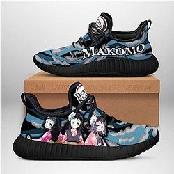 Kimetsu no Yaiba Store -  Makomo Reze Shoes Custom Anime Sneakers Costume Kimetsu no Yaiba Merch
