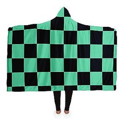 Kimetsu no Yaiba Store - Tanjiro Kamado Classic Hooded Blanket