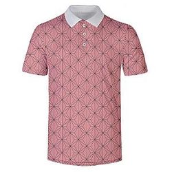 Kimetsu no Yaiba Chemises Polo - Nezuko Kamado Pattern Demon Slayer Storeandise Demon Slayer Store