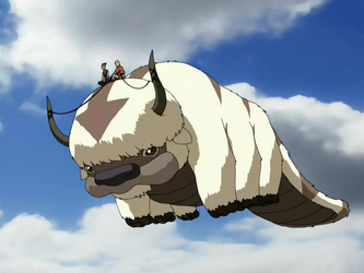 Appas Journey The Loyal Sky Bisons Role in Team Avatar