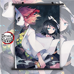 Kimetsu no Yaiba Scroll Sabito & Makomo Demon Slayer Storeandise Demon Slayer Store