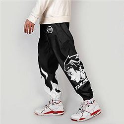 Kimetsu no Yaiba Pantalons Tanjiro Streetwear Demon Slayer Storeandise Demon Slayer Store