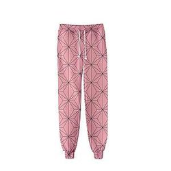 Kimetsu no Yaiba Pants  Nezuko Kamado Pattern Demon Slayer Storeandise Demon Slayer Store