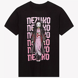 Nezuko Name & Portrait KL2901 Demon Slayer T-Shirts