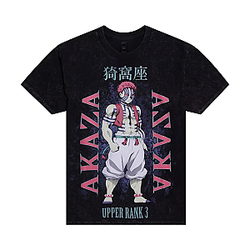 Akaza Glitter KL2901 Demon Slayer T-Shirts