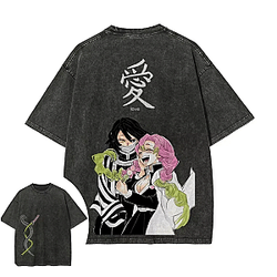 Retro Distressed PTTT2705  Demon Slayer T-Shirts