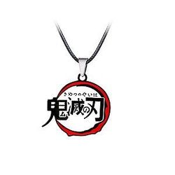 Kimetsu no Yaiba Collier - Logo japonais Demon Slayer Storeandise Demon Slayer Store