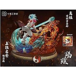 [PRE ORDER] Kimetsu no Yaiba Mugen Train Kyojuro Rengoku VS Akaza GK Figure