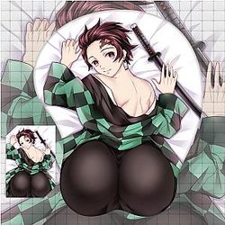 Kamado Tanjirou 3D Butt Mouse Pad PL1807