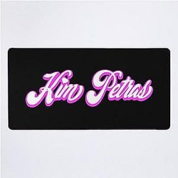 Kim Petras Merch Kim Petras Logo Desk Mat