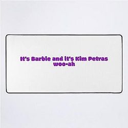 Alone - Kim Petras and Nicki Minaj Desk Mat