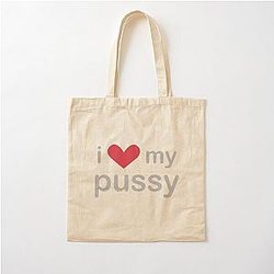 I love my pussy Kim Petras shirt Cotton Tote Bag