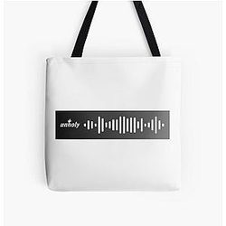 Sam Smith - Unholy (ft. Kim Petras) (Spotify Code) All Over Print Tote Bag