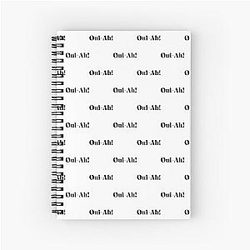 Kim Petras Merch Oui Ah Spiral Notebook