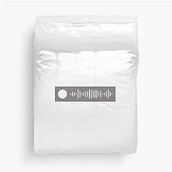 Unholy by Sam Smith (feat. Kim Petras) | spotify scan code Duvet Cover