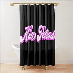Kim Petras Merch Kim Petras Logo Shower Curtain