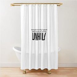 unholy sam smith kim petras Shower Curtain