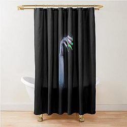 Kim Petras TURN OFF THE LIGHT Album Cover Shower Curtain