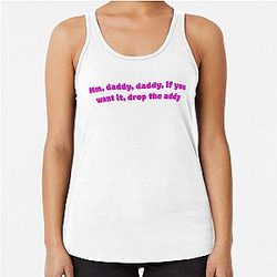 Unholy - Sam Smith and Kim Petras Racerback Tank Top
