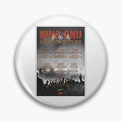 King GNU Live Tour 2021 Pin