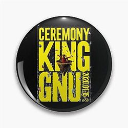 King GNU Ceremony Pin
