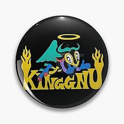 King Gnu - Angelic Cow Graphic Logo Pin