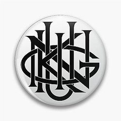 Black King Gnu Pin