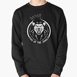 King of the Jungle Lion Pullover Sweatshirt