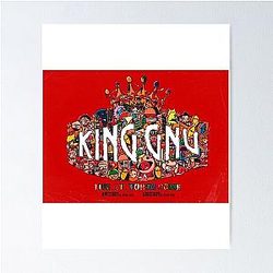 King GNU Live Tokyo Dome Poster