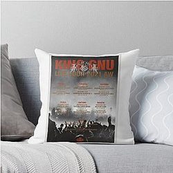 King GNU Live Tour 2021 Throw Pillow