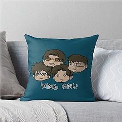 King Gnu Throw Pillow