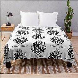 Lettering Japan Made King Throw Blanket