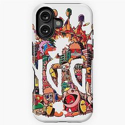 King Gnu Graphic Sticker TRANSPARENT iPhone Tough Case