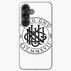Black transparent King Gnu logo Samsung Galaxy Soft Case