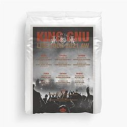 King GNU Live Tour 2021 Duvet Cover