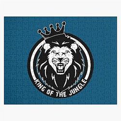 King of the Jungle Lion Jigsaw Puzzle