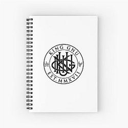 Black King Gnu Spiral Notebook