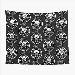 King of the Jungle Lion Tapestry
