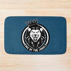 King of the Jungle - Lion Bath Mat