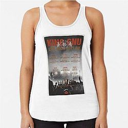 King GNU Live Tour 2021 Racerback Tank Top