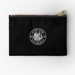 WHITE King Gnu Logo Zipper Pouch
